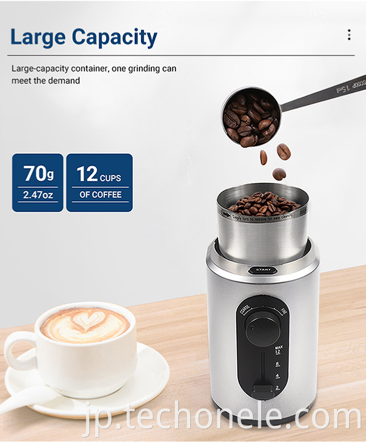 Electric Espresso Grinder Machine